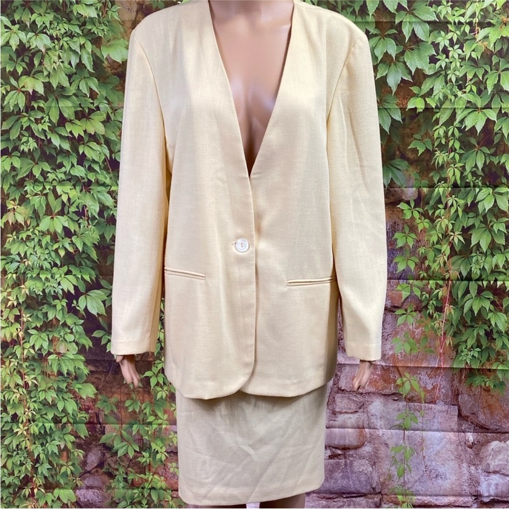 Modiano Vintage Blazer Skirt‎ Suit